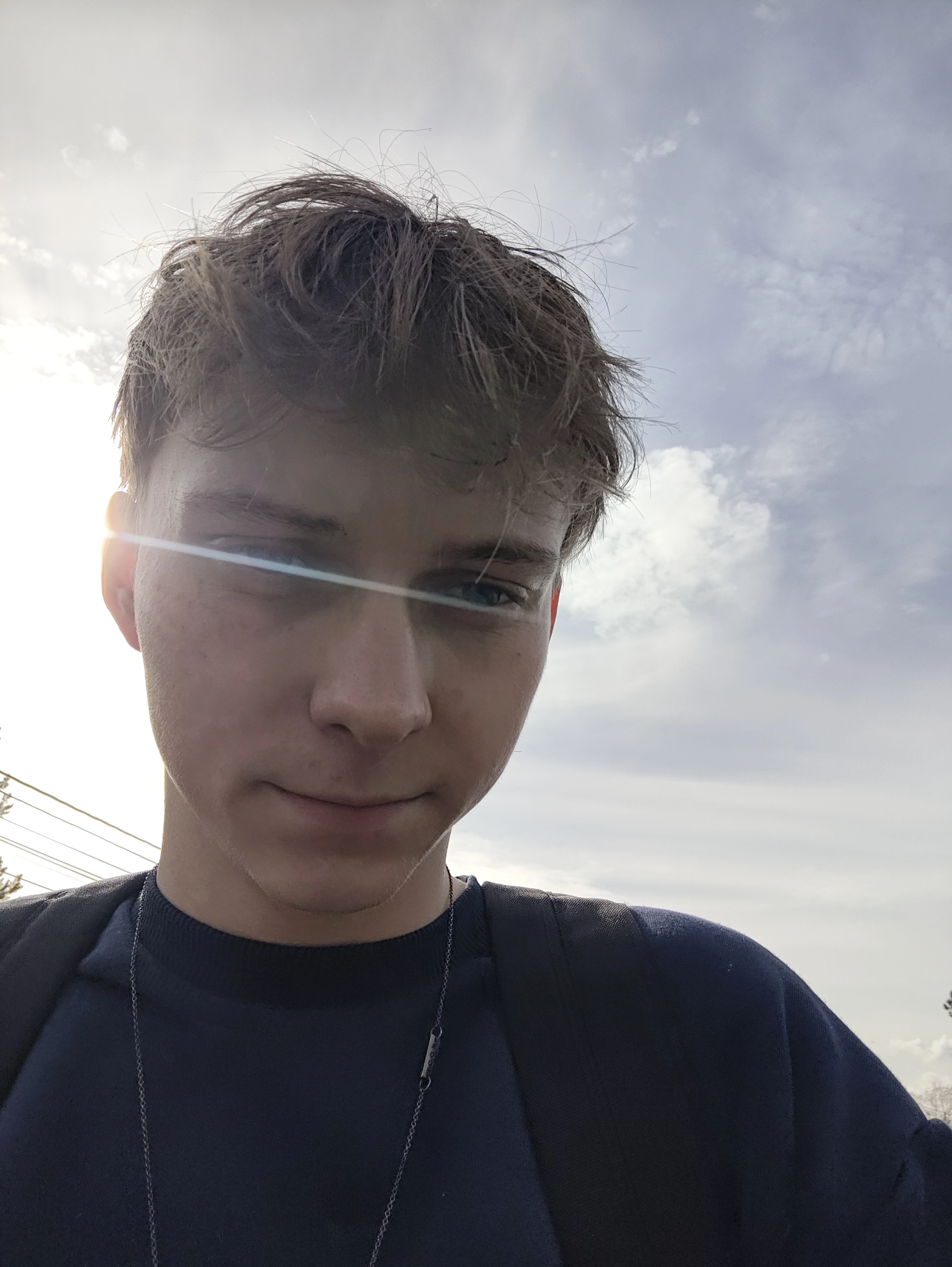 Beatifull portrait of a young mastermind named Dennis.